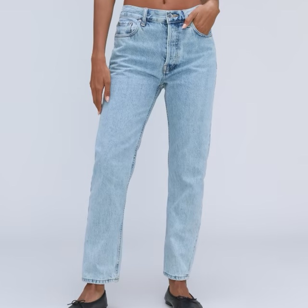 Everlane Women’s The Rigid Slouch Relaxed Straight Fit Jean, EUC, size 29